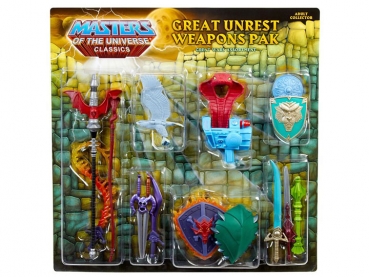 Weapons Pak Great Unrest - Motu Classics 2012 Weapons Pak Great Unrest - Motu Classics 2012
