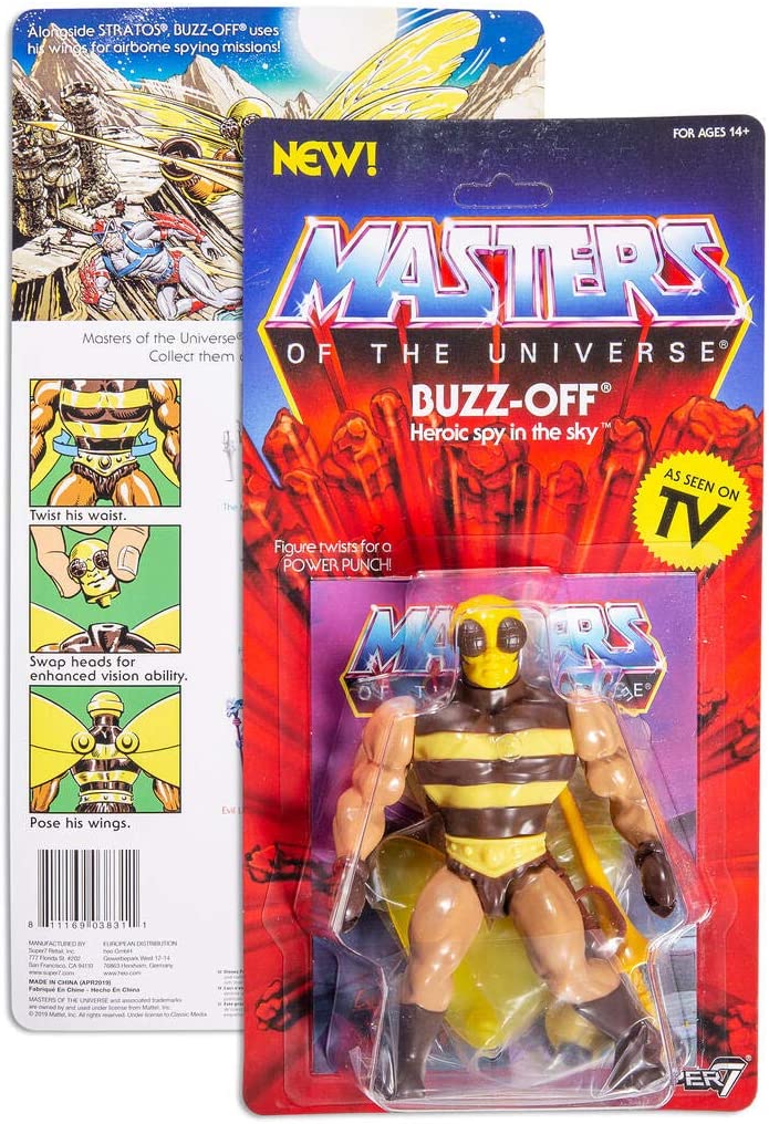 Neo Vintage Buzz Off - Super 7 - Motu 2020 Neo Vintage Buzz Off - Super 7 - Motu 2020