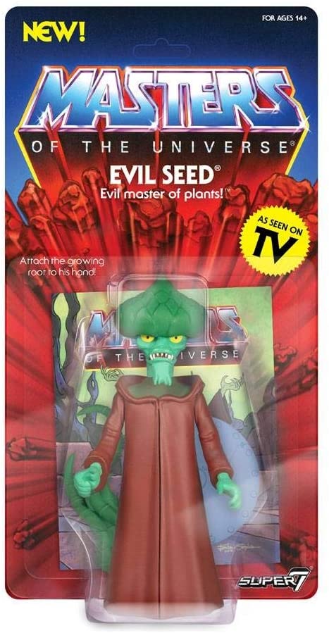 Neo Vintage Evil Seed - Super 7 - Motu 2020 Neo Vintage Evil Seed - Super 7 - Motu 2020