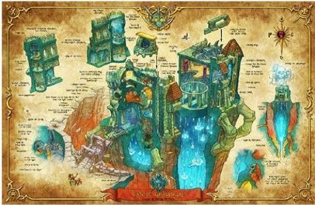 Castle Grayskull Poster - Motu Classics 2015 Castle Grayskull Poster - Motu Classics 2015
