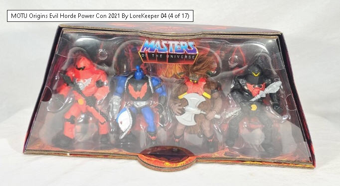 Evil Horde 4-Pack - Power Con Exclusive 2021 New!